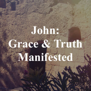 BI-104 John - Grace & Truth Manifested